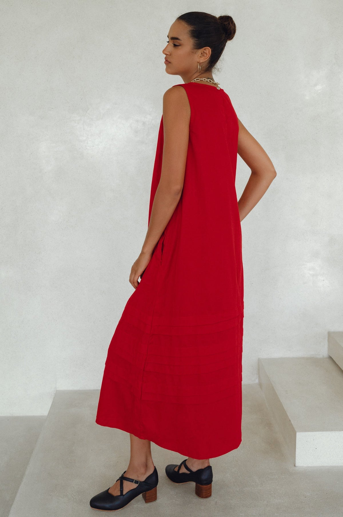 Beloved Cara Slip on Cotton Maxi Dress