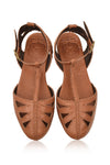 Bounty T-strap Leather Sandals (Sz. 5.5, 8 & 10)