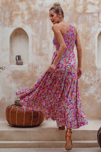 Cassandra One Shoulder Maxi Dress