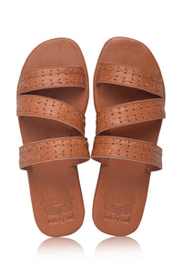 Sail Slide Leather Sandals