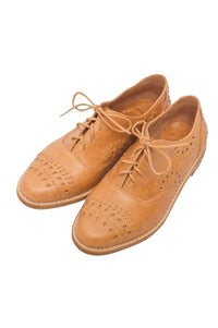 Heartbreak Leather Oxfords (Sz. 5)