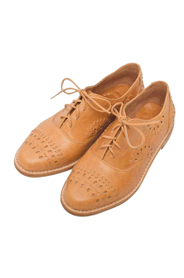 Heartbreak Leather Oxfords (Sz. 5)