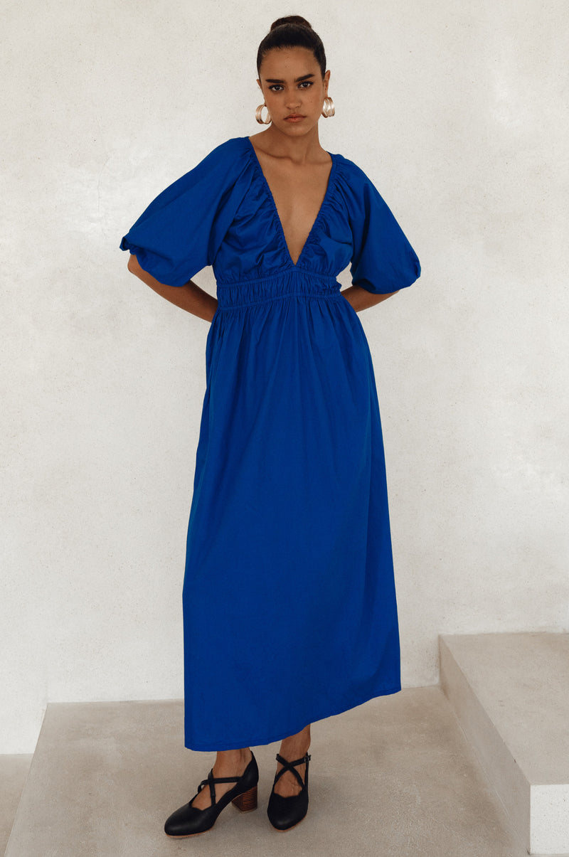 Kezas Cotton Maxi Dress (Sale)