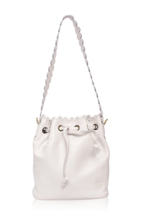 Luisa Scalloped Bucket Bag