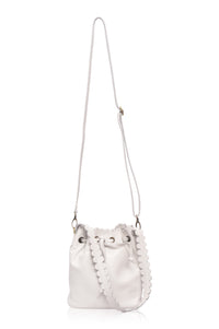 Luisa Scalloped Bucket Bag