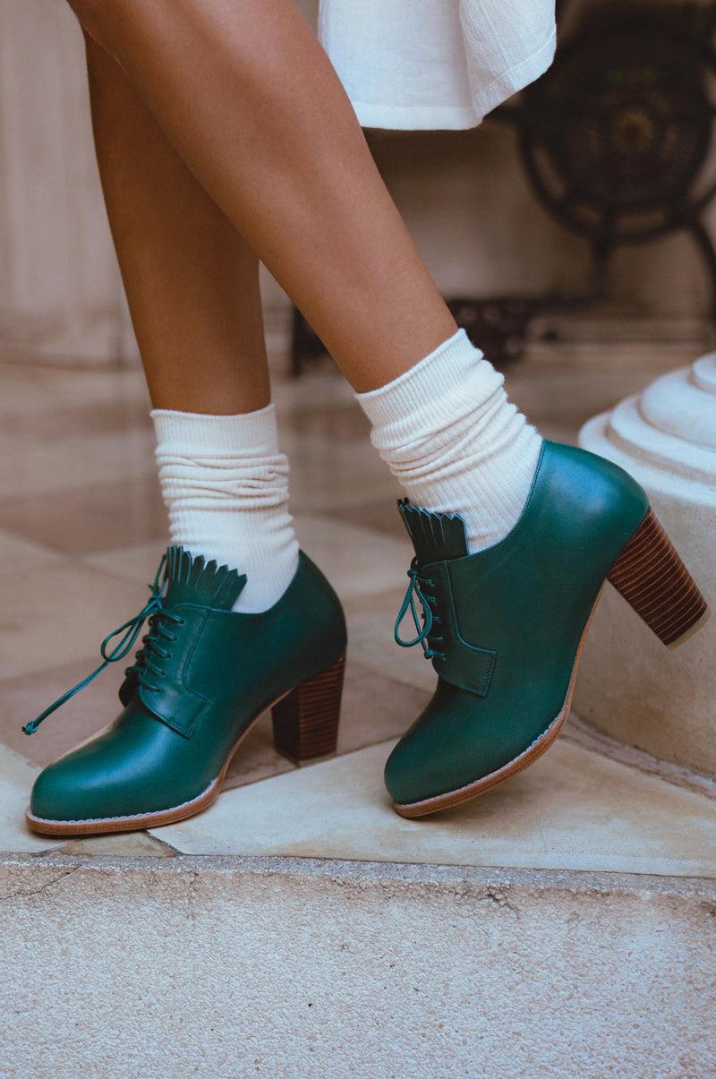 Lyon Lace-up Leather Oxfords