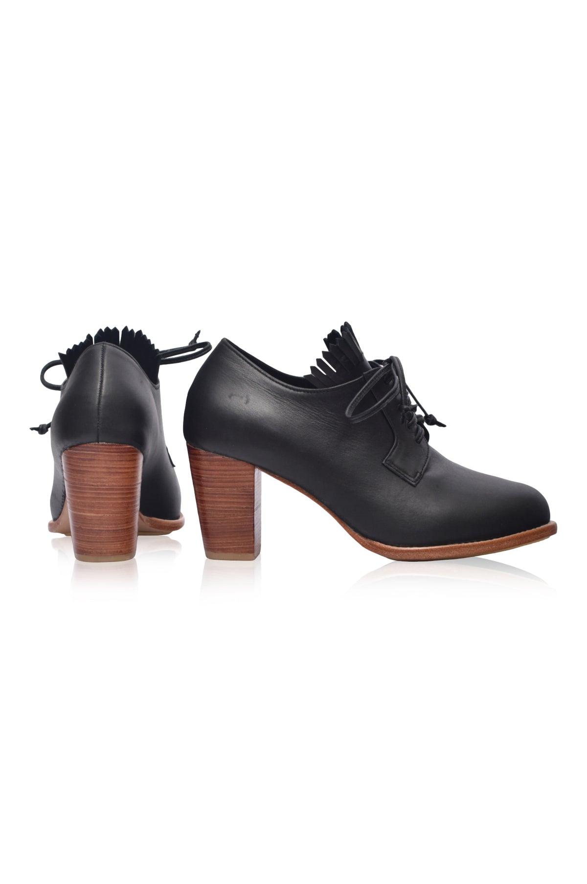 Lyon Lace-up Leather Oxfords