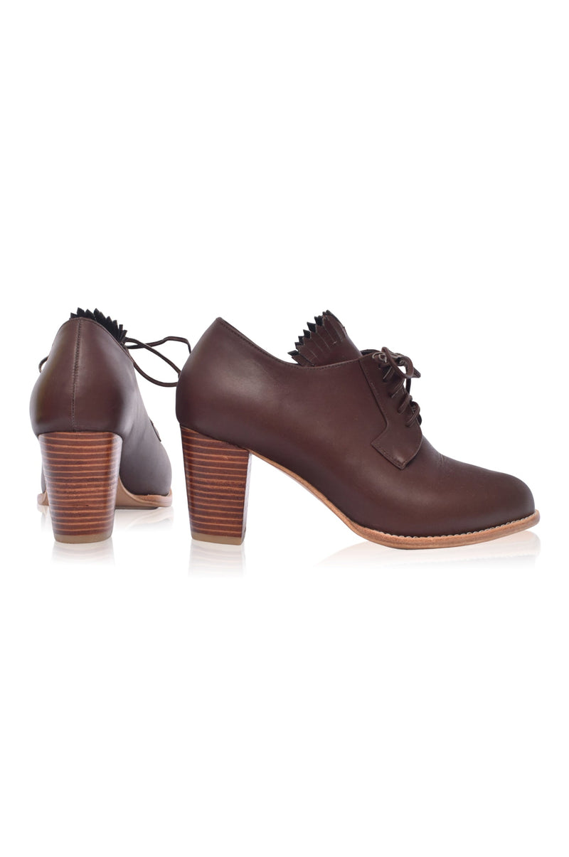 Lyon Lace-up Leather Oxfords