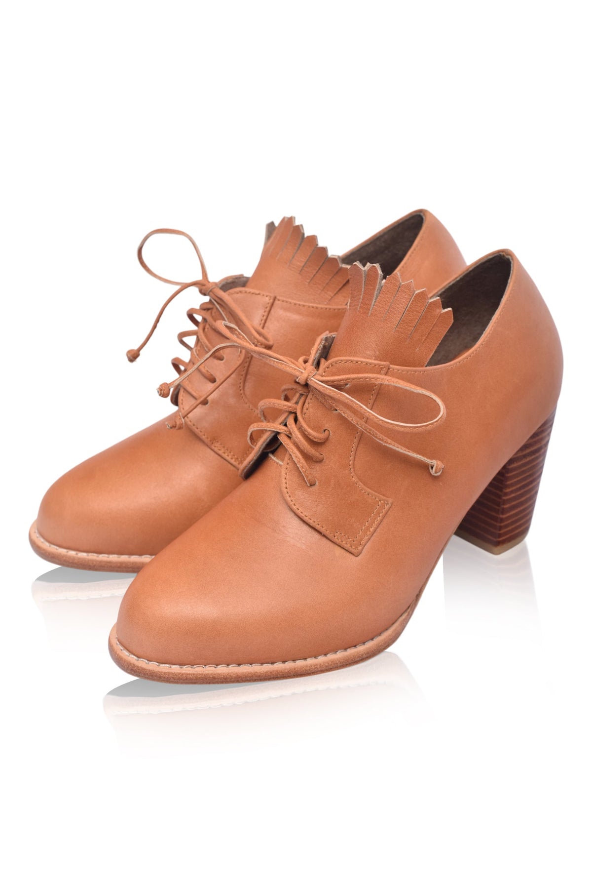 Lyon Lace-up Leather Oxfords