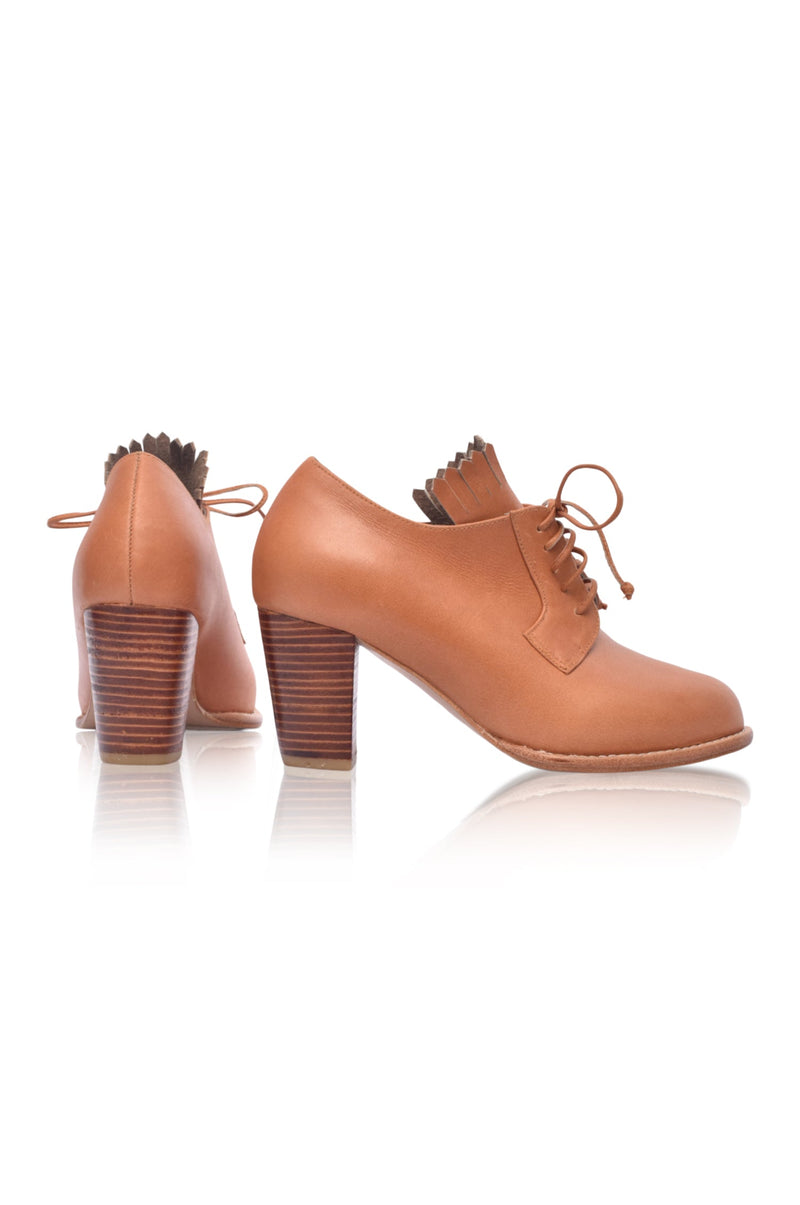 Lyon Lace-up Leather Oxfords