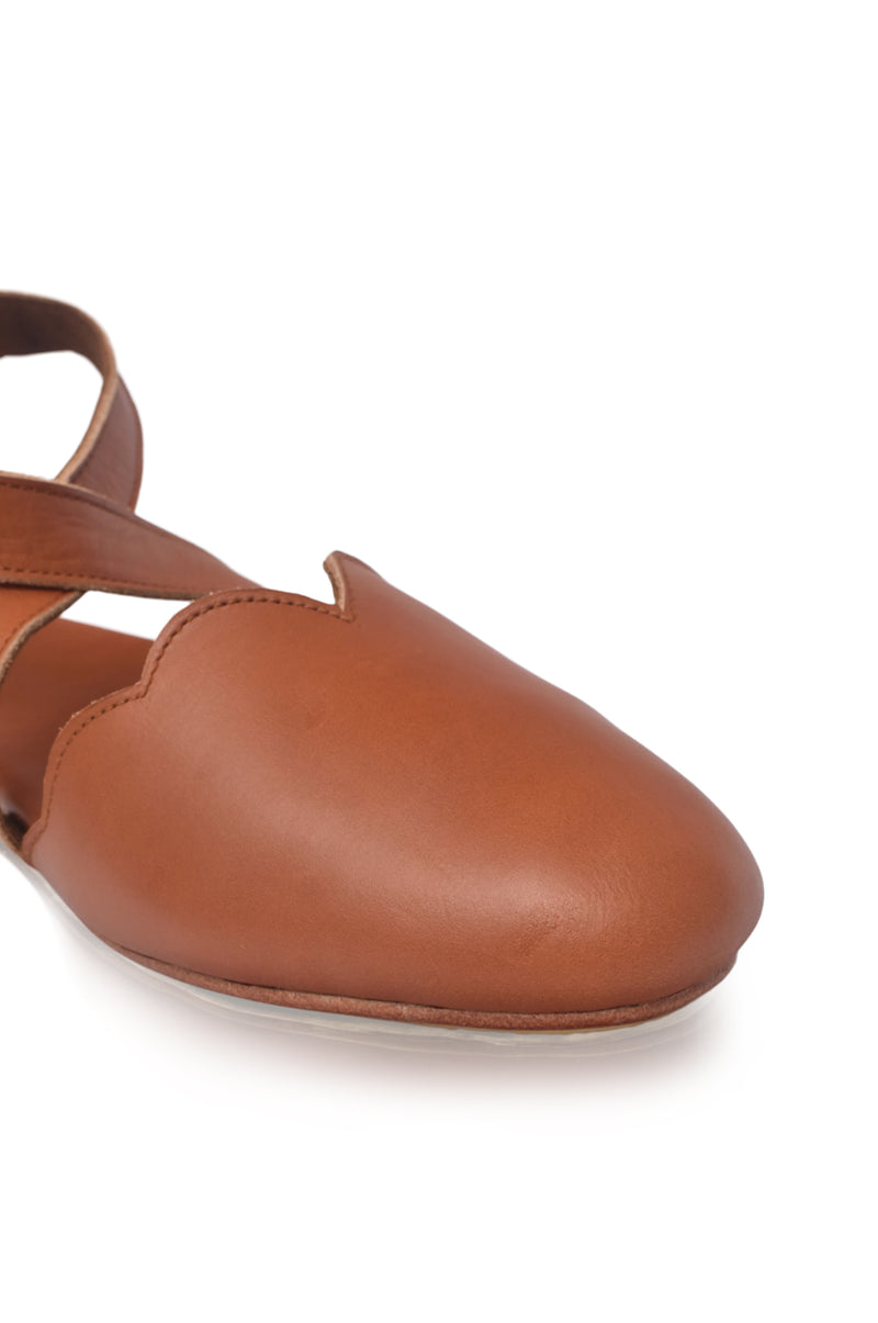 Mangrove Leather Flats (*Sz. 6 & 12)