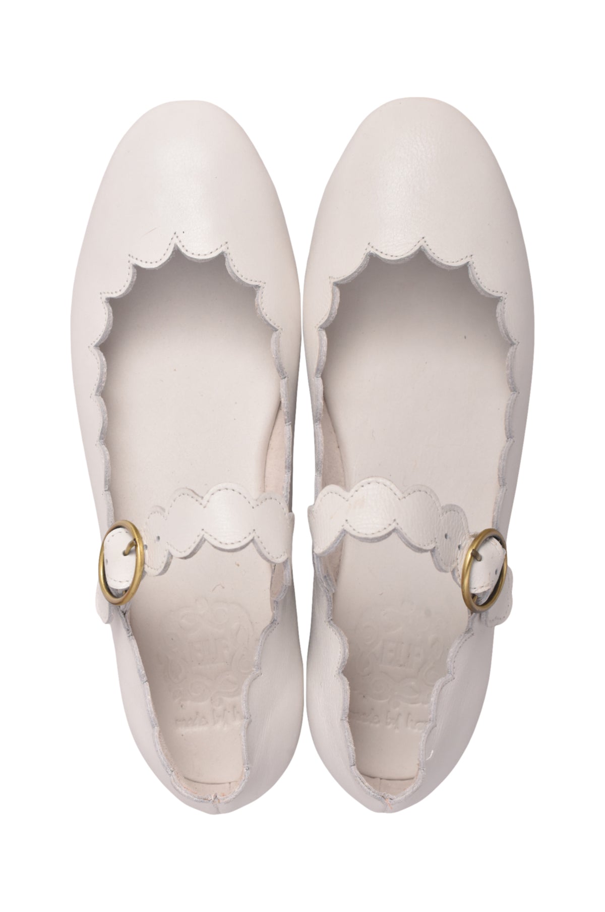 Mia Rosa Leather Ballet Flats