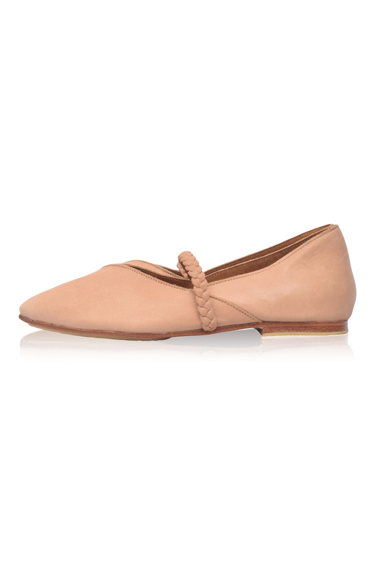 New Love Leather Ballet Flats (Sz. 6, 7.5 & 9.5)