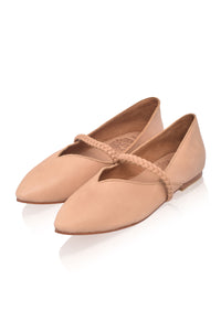 New Love Leather Ballet Flats (Sz. 6, 7.5 & 9.5)