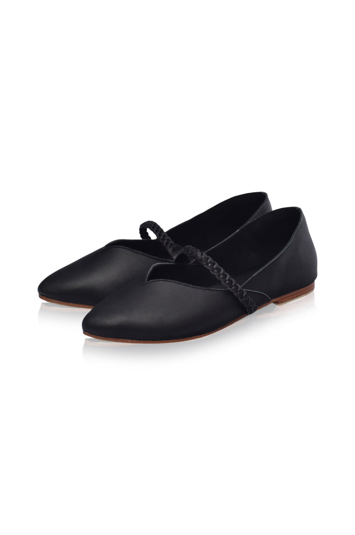 New Love Leather Ballet Flats (Sz. 6, 7.5 & 9.5)