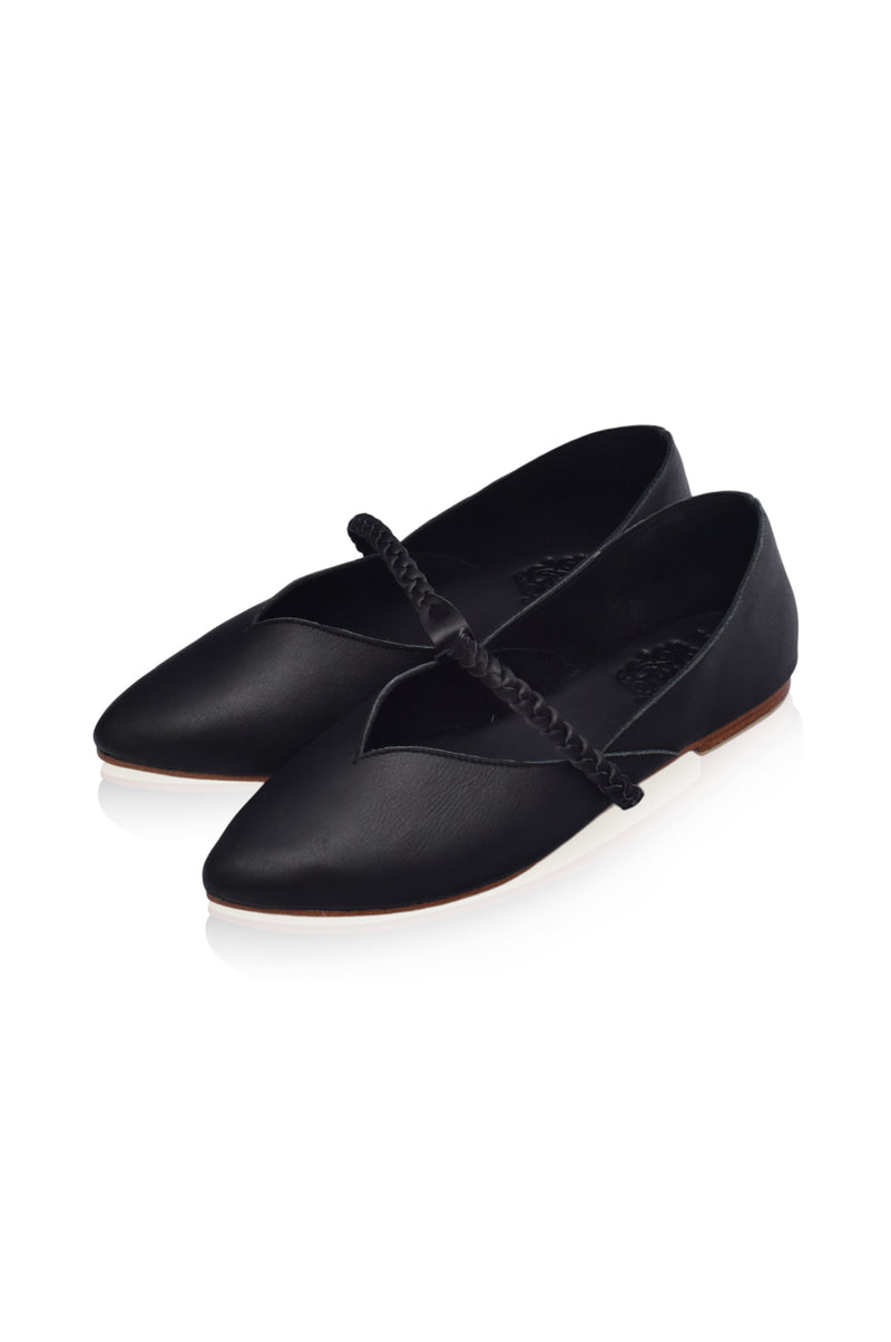 New Love Leather Ballet Flats (Sz. 6, 7 & 7.5)