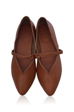 New Love Leather Ballet Flats (Sz. 7 & 7.5)