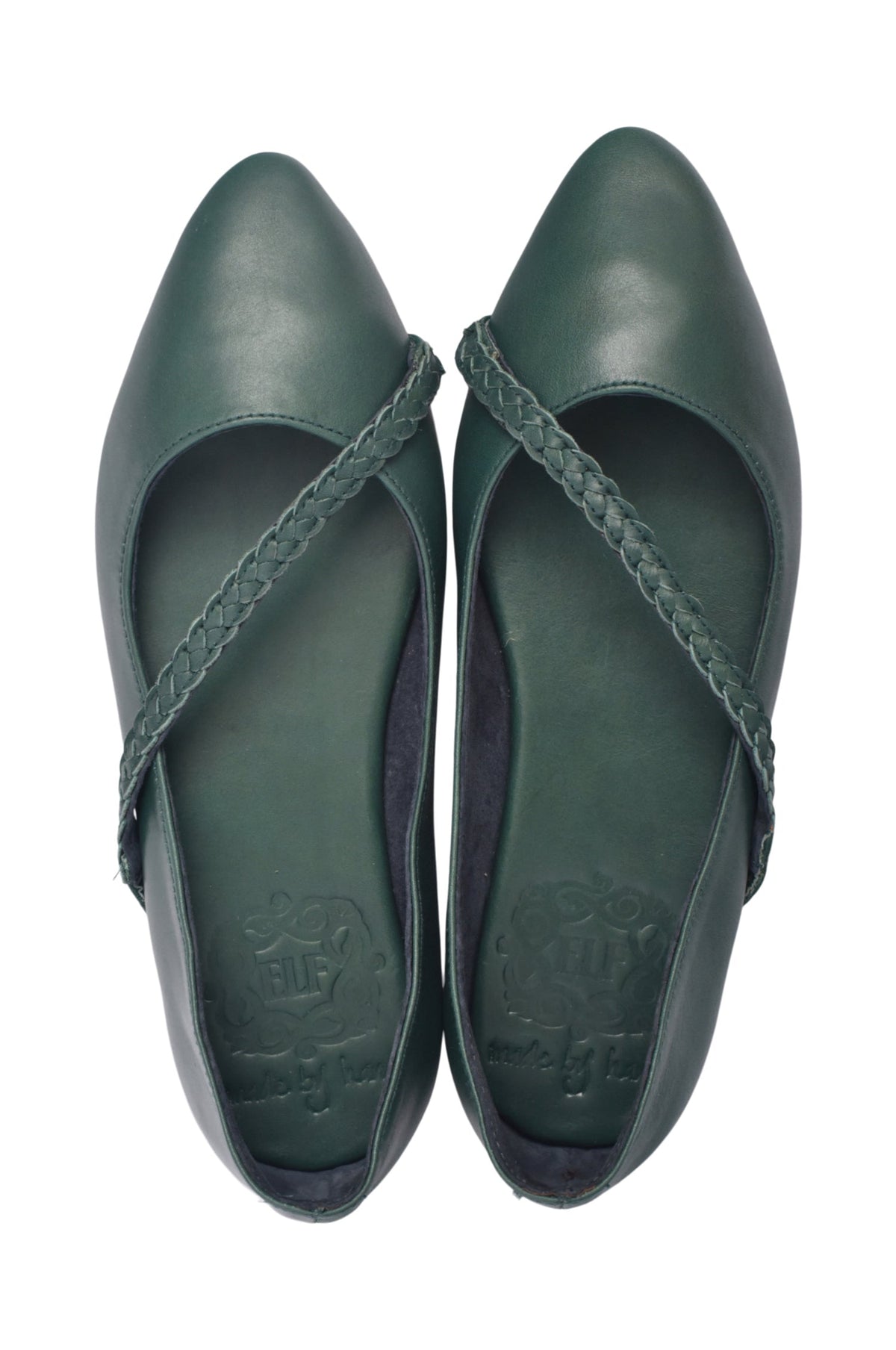 Orenda Elegant Leather Ballet Flats