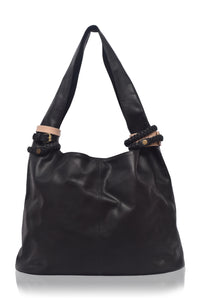 Serendipity Slouchy Leather Tote Bag (Sale)