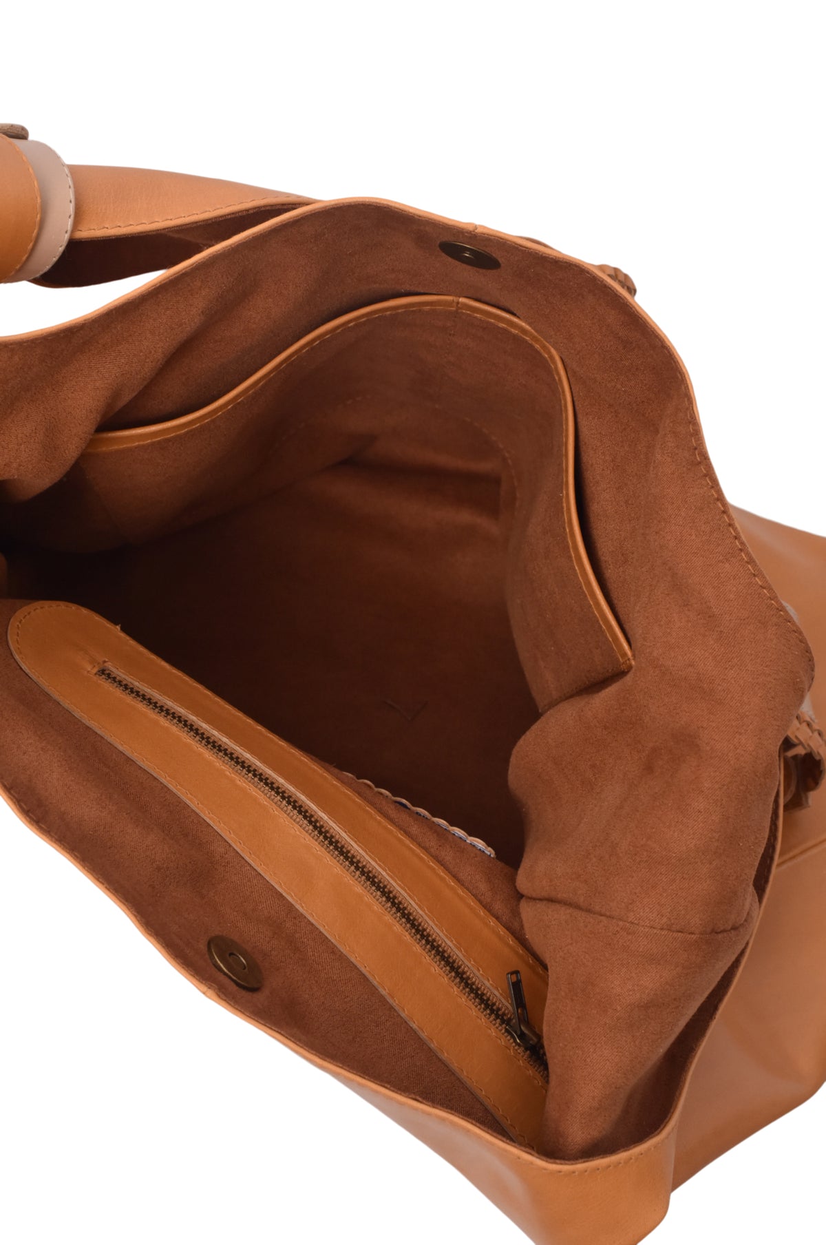 Serendipity Slouchy Leather Tote Bag