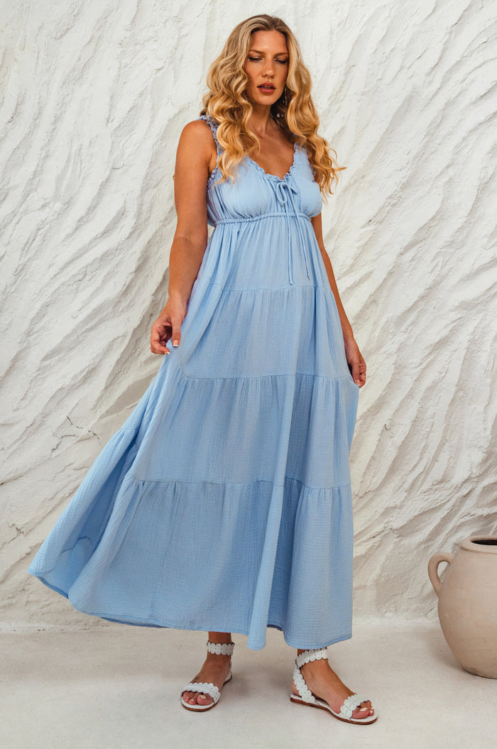 Soft Love Cotton Maxi Dress