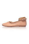 Soiree Pointy Toe Leather Ballet Flats