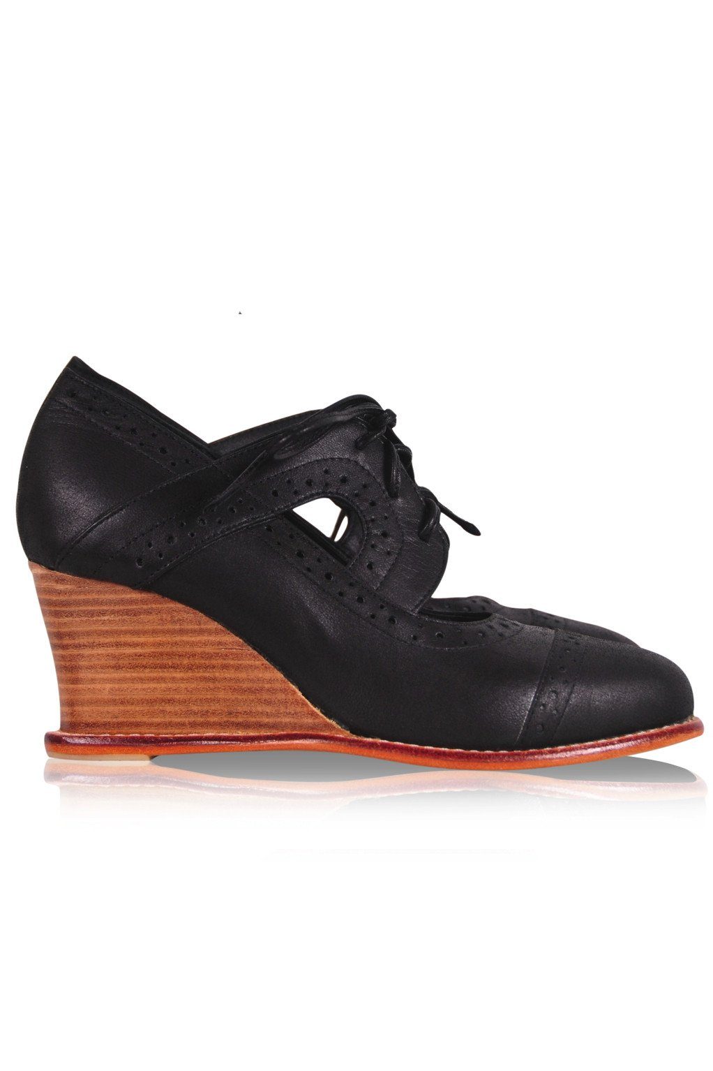 Stockholm Oxford Wedges (Sz. 8 & 8.5, 9)