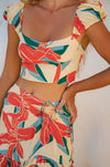 Tropicana Summer Cropped Top