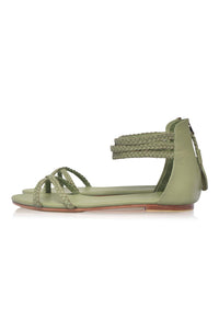 Calypso Braided Leather Sandals