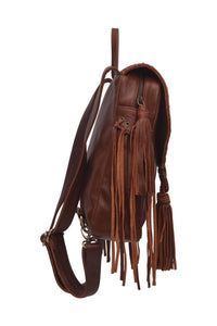 Leather Bag - Sandy Bay Backpack