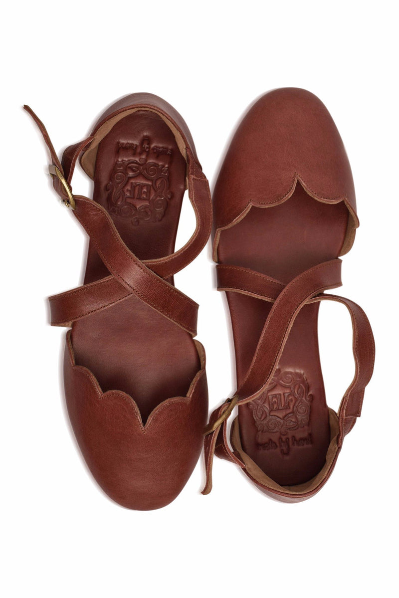 Leather Shoes - Mangrove Leather Flats