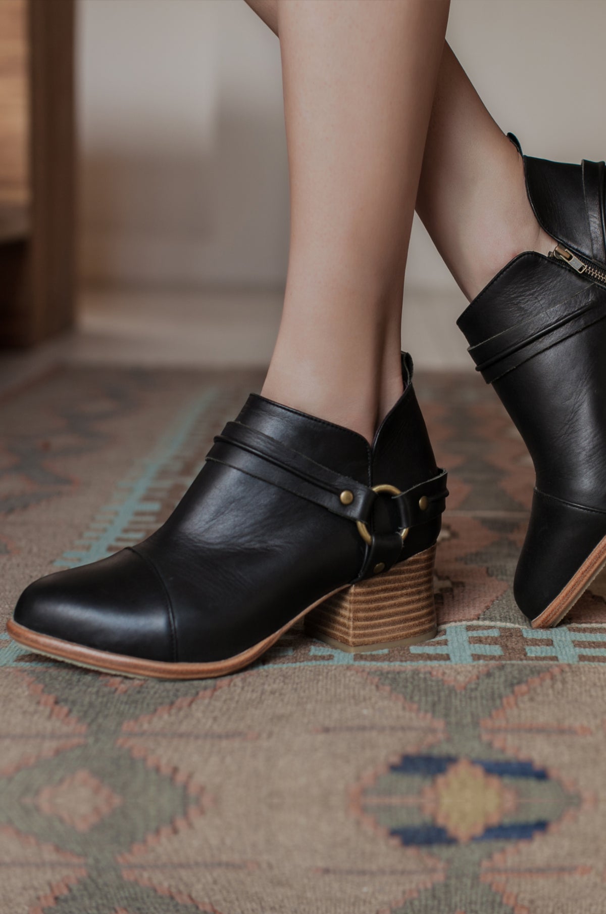 Dasha Low Ankle Booties (Sz. 12)