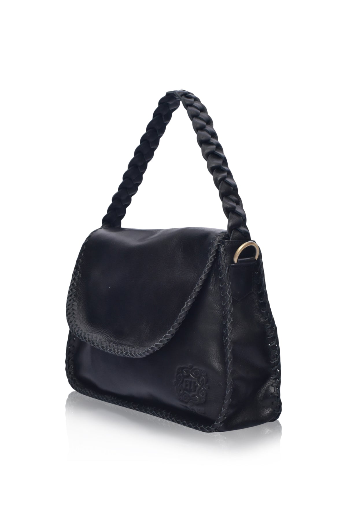 Erie Leather Shoulder Bag