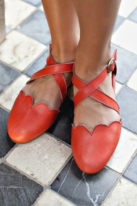 Leather Shoes - Mangrove Leather Flats