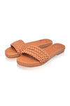 Iris Braided Leather Slides (Sz. 9 & 9.5, 10)