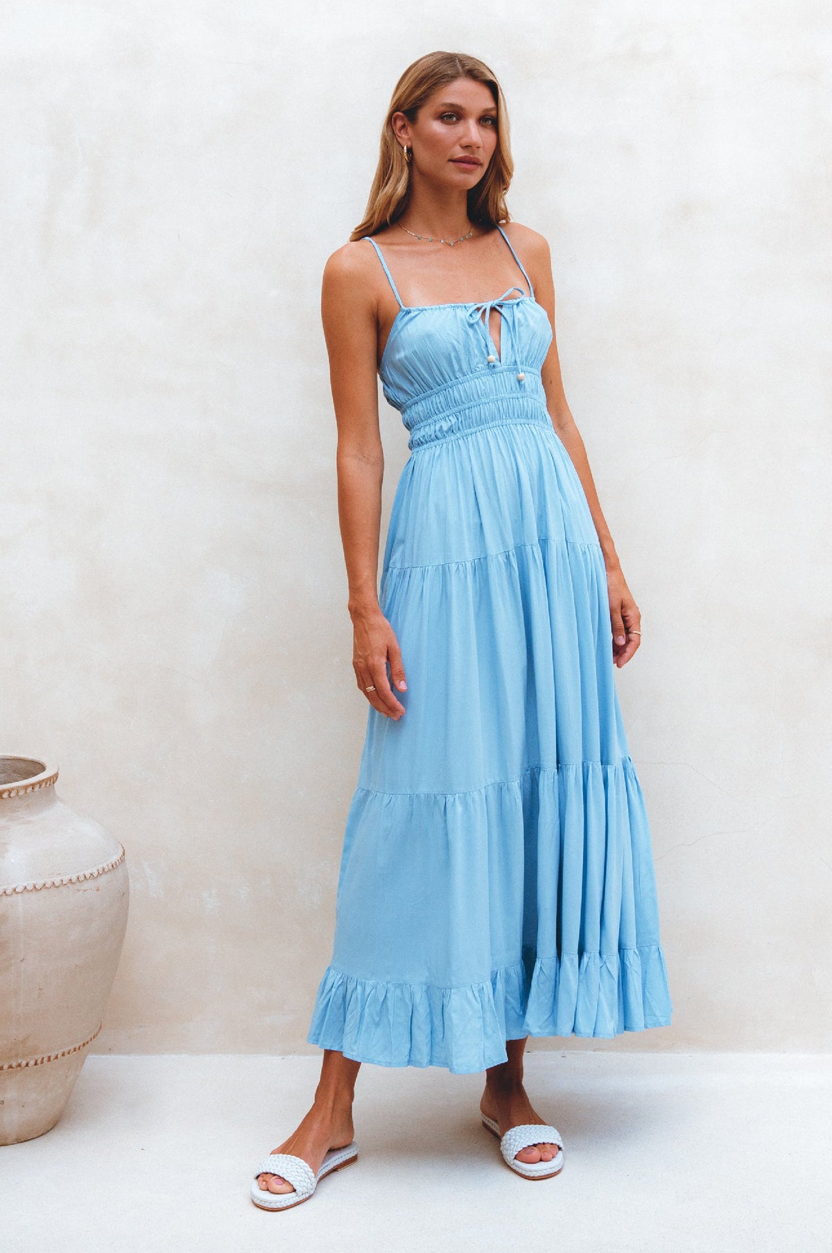 Isadora Tiered Maxi Dress