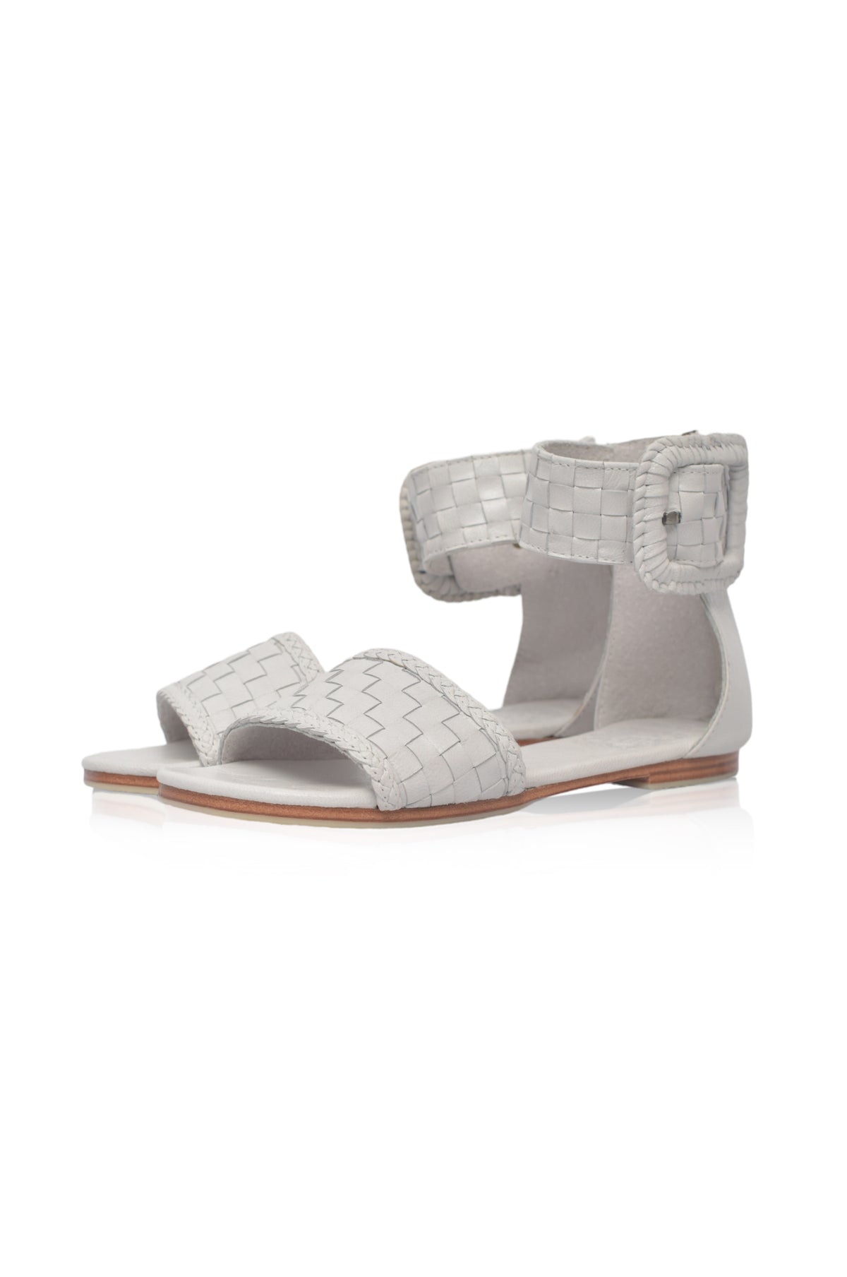 Madagascar Woven Leather Sandals