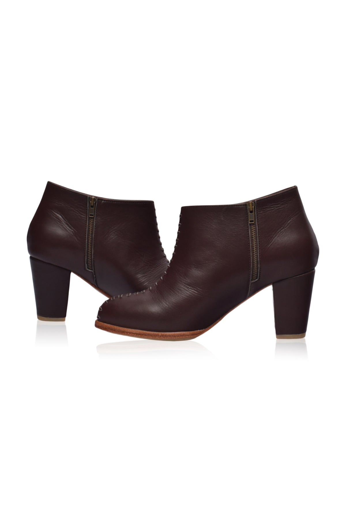 Monte Carlo Leather Booties