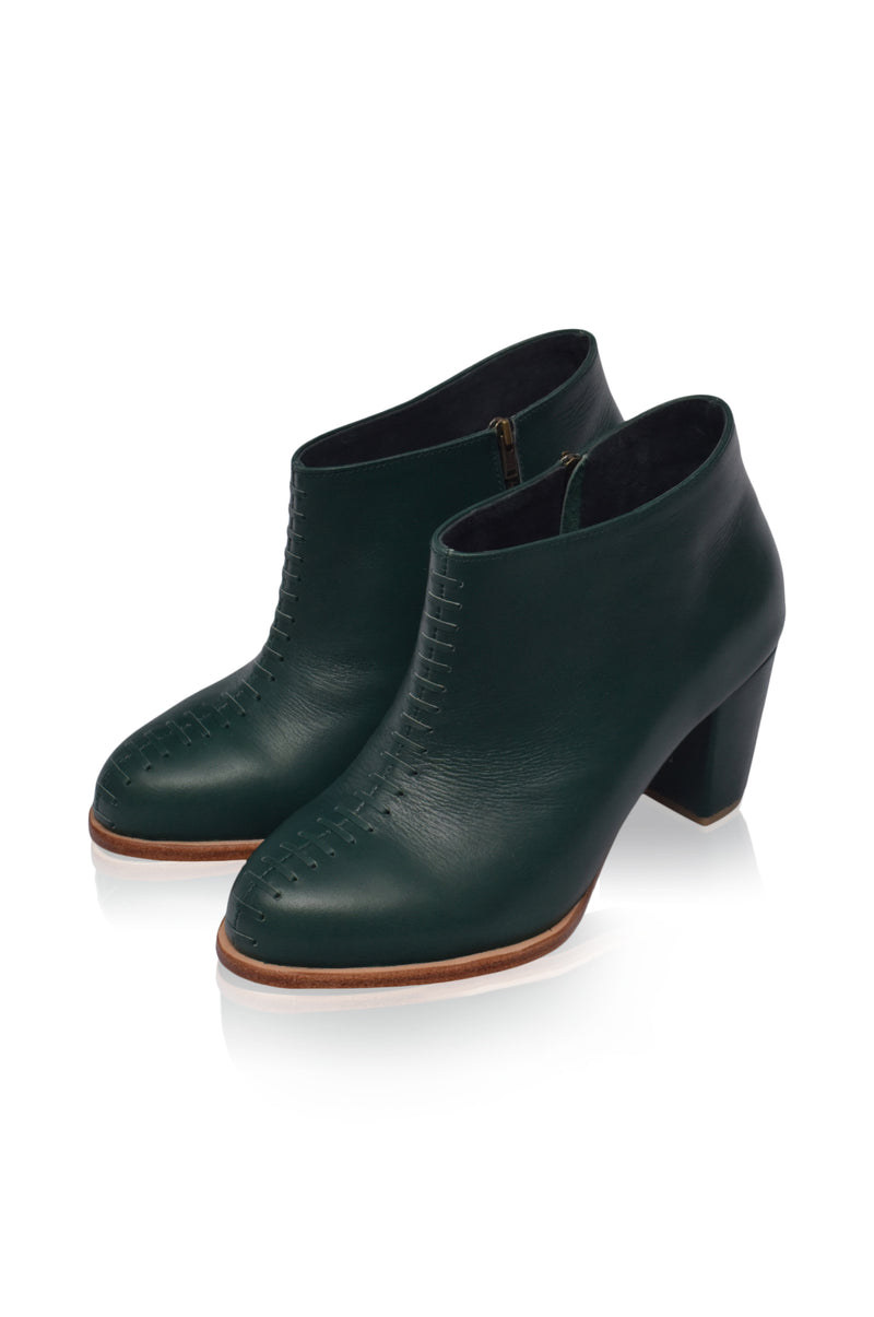 Monte Carlo Leather Booties