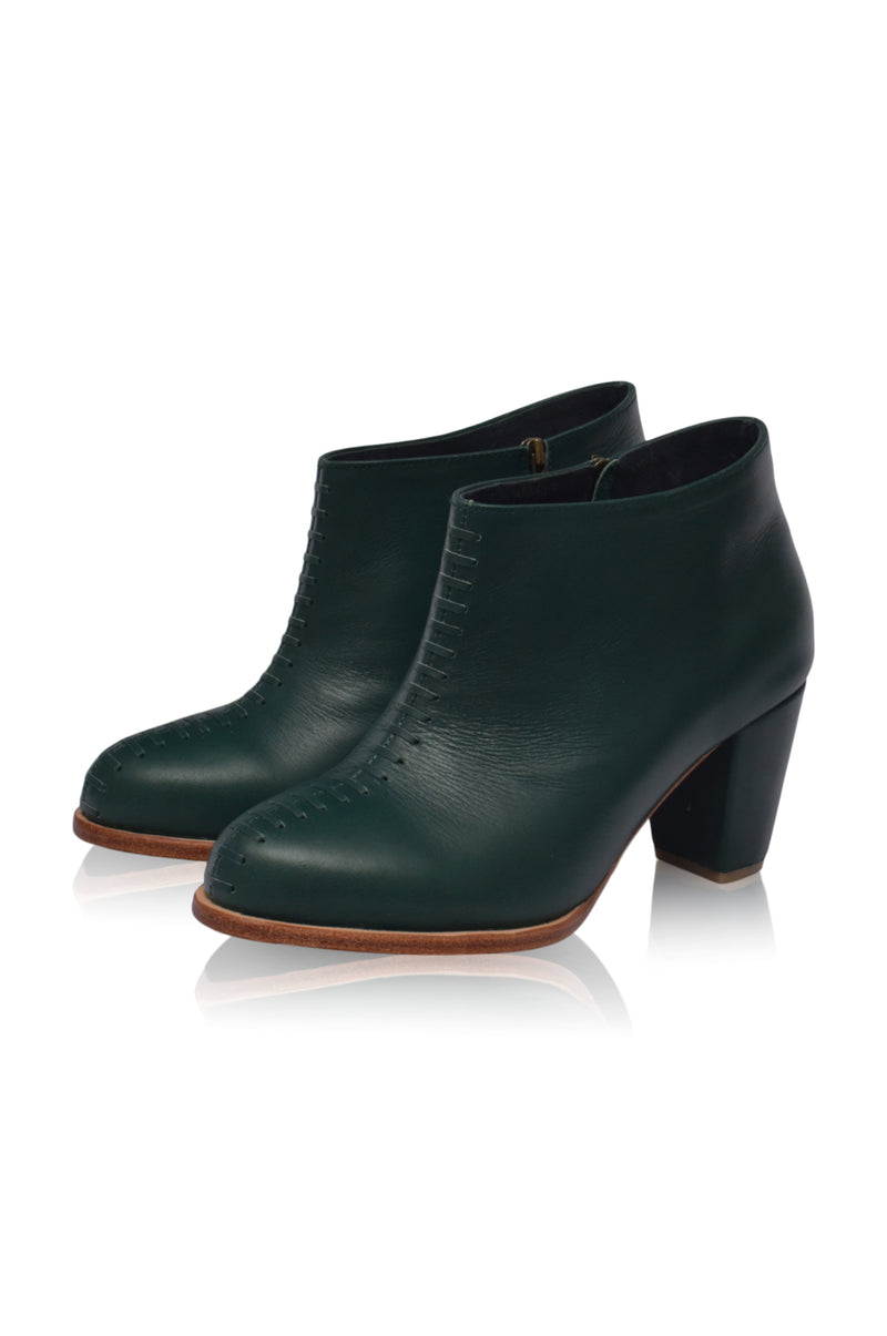 Monte Carlo Leather Booties