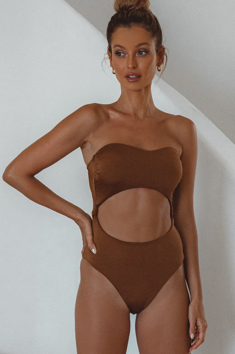 San Leo One Piece Cut-out Swimsuit