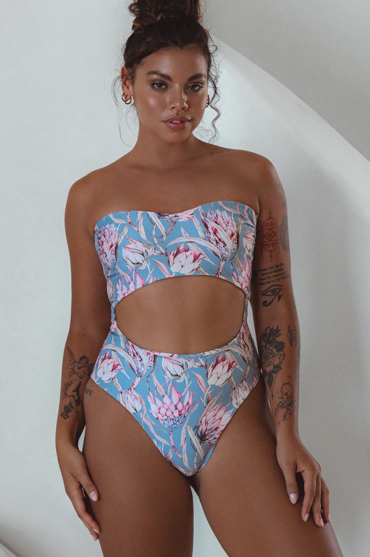 San Leo One Piece Cut-out Swimsuit