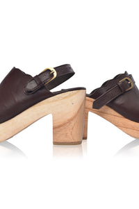 Sierra Leather Clogs