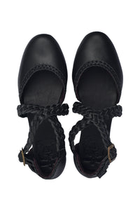 Tallulah Braided Leather Flats