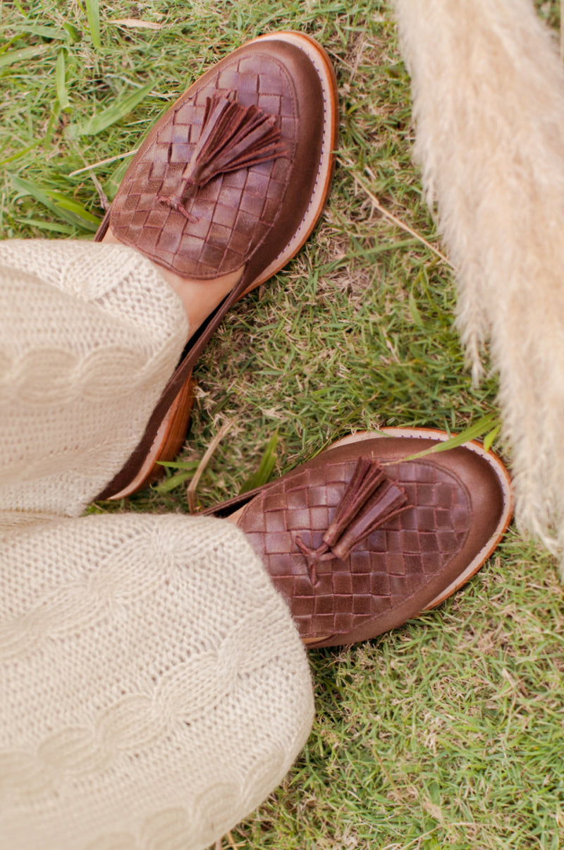 Nikita Woven Leather Loafers